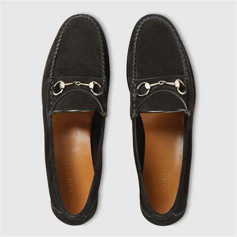 women's loafers gucci|Gucci women's suede loafers.